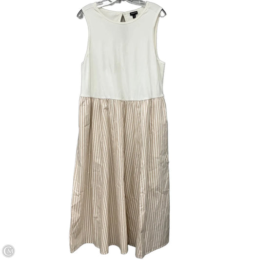 Dress Casual Maxi By Torrid In Beige, Size: 2x