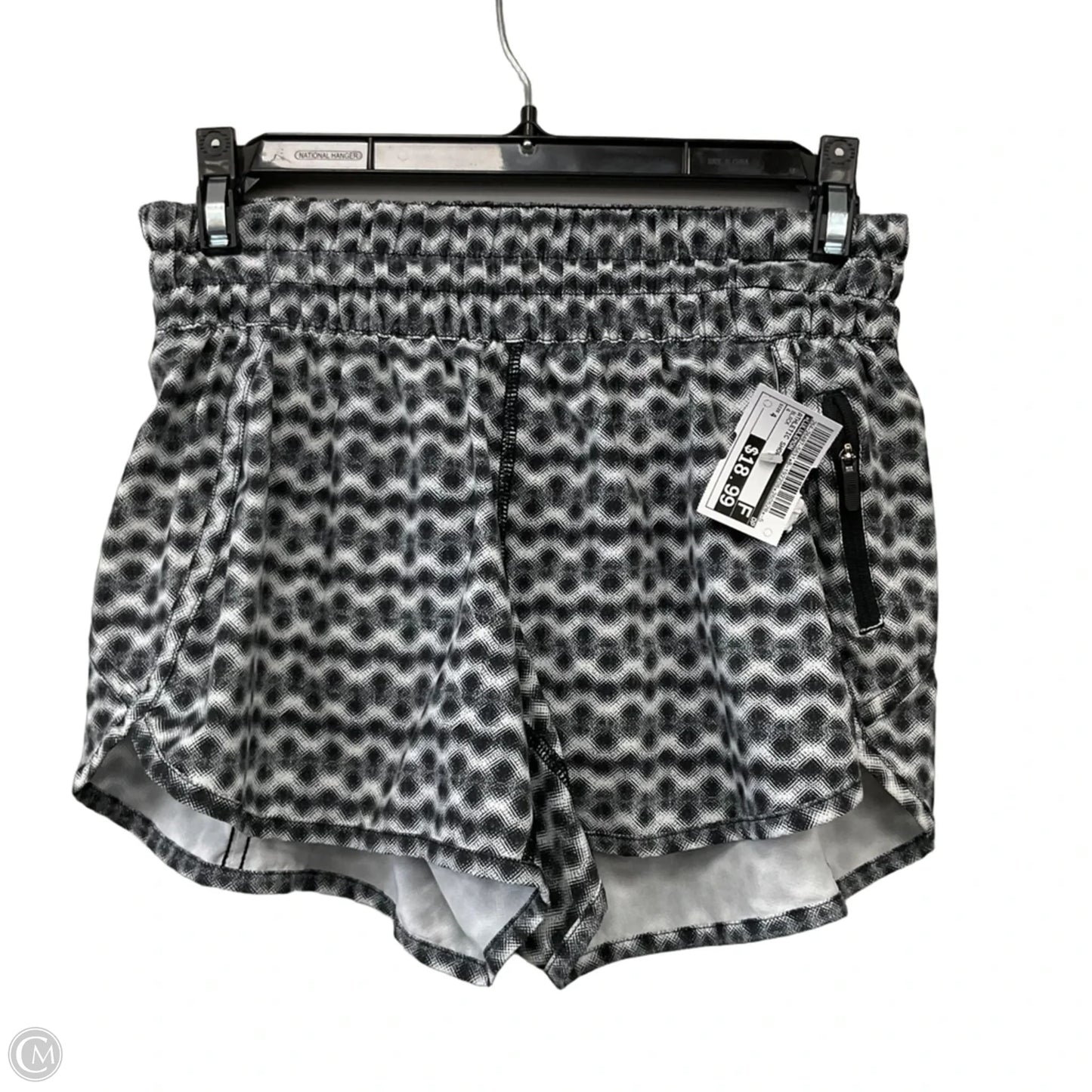 Athletic Shorts By Lululemon In Black, Size: 4