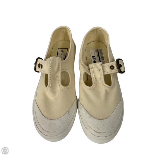 Shoes Sneakers By Vans In Cream, Size: 9