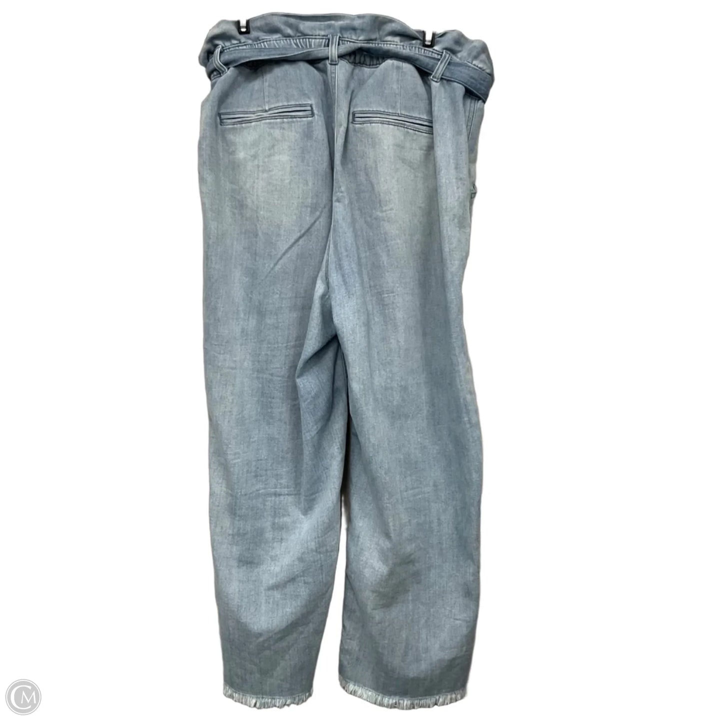 Jeans Straight By Aerie In Blue Denim, Size: Xl