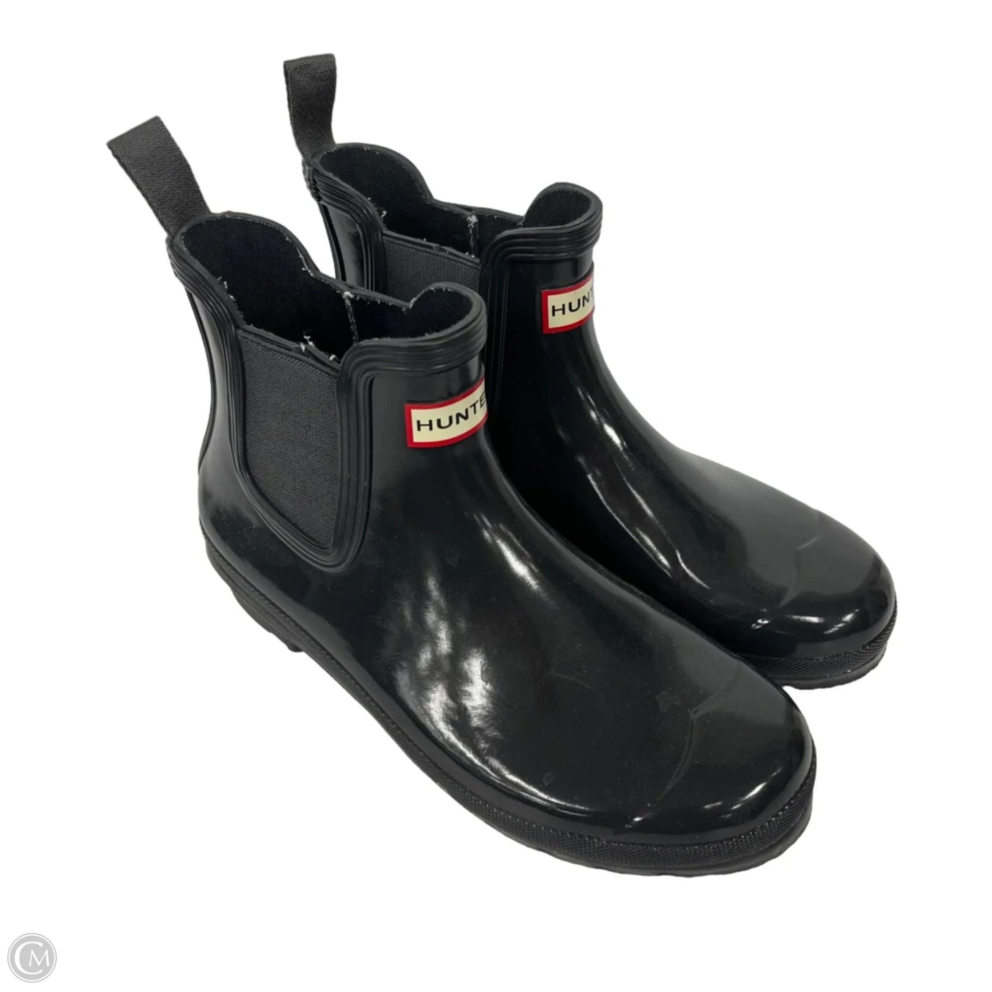 Boots Rain By Hunter In Black, Size: 10