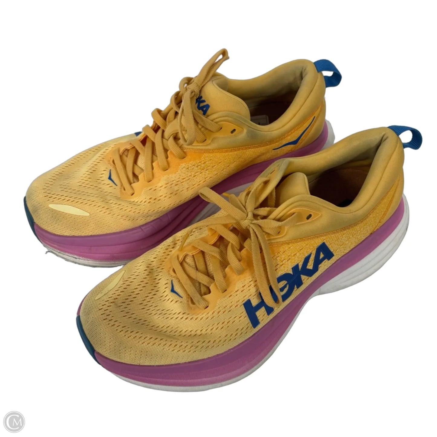 Shoes Athletic By Hoka In Orange, Size: 9