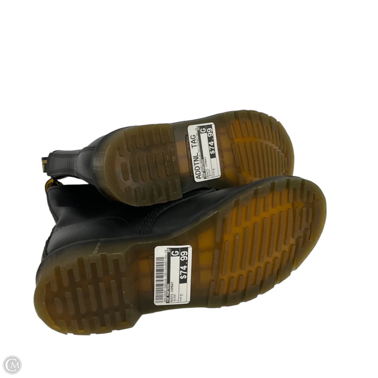 Boots Combat By Dr Martens In Black, Size: 7