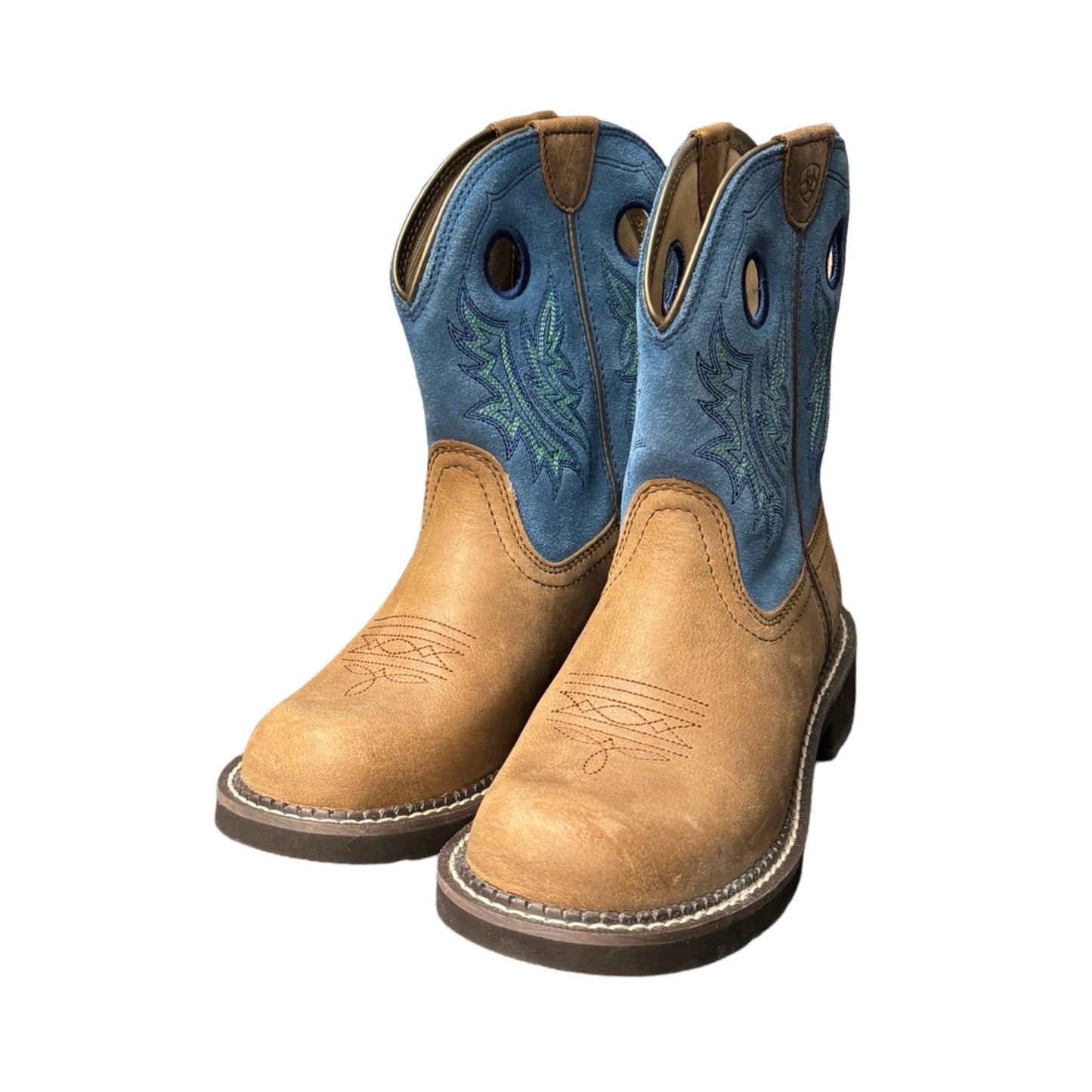 Boots Western By Ariat In Blue, Size: 5.5