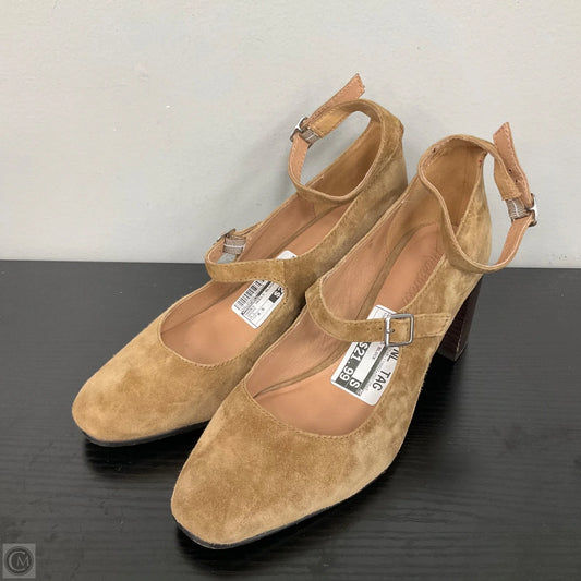 Shoes Heels Block By Madewell In Brown, Size: 8.5