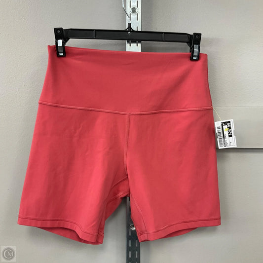 Athletic Shorts By Lululemon In Pink, Size: 8