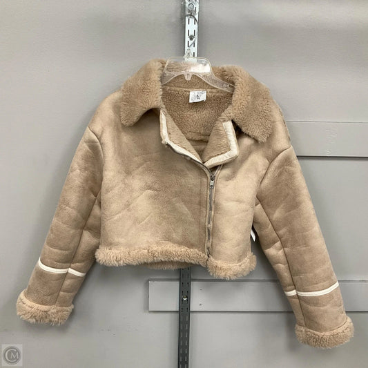 Jacket Fleece By Altard State In Brown, Size: S