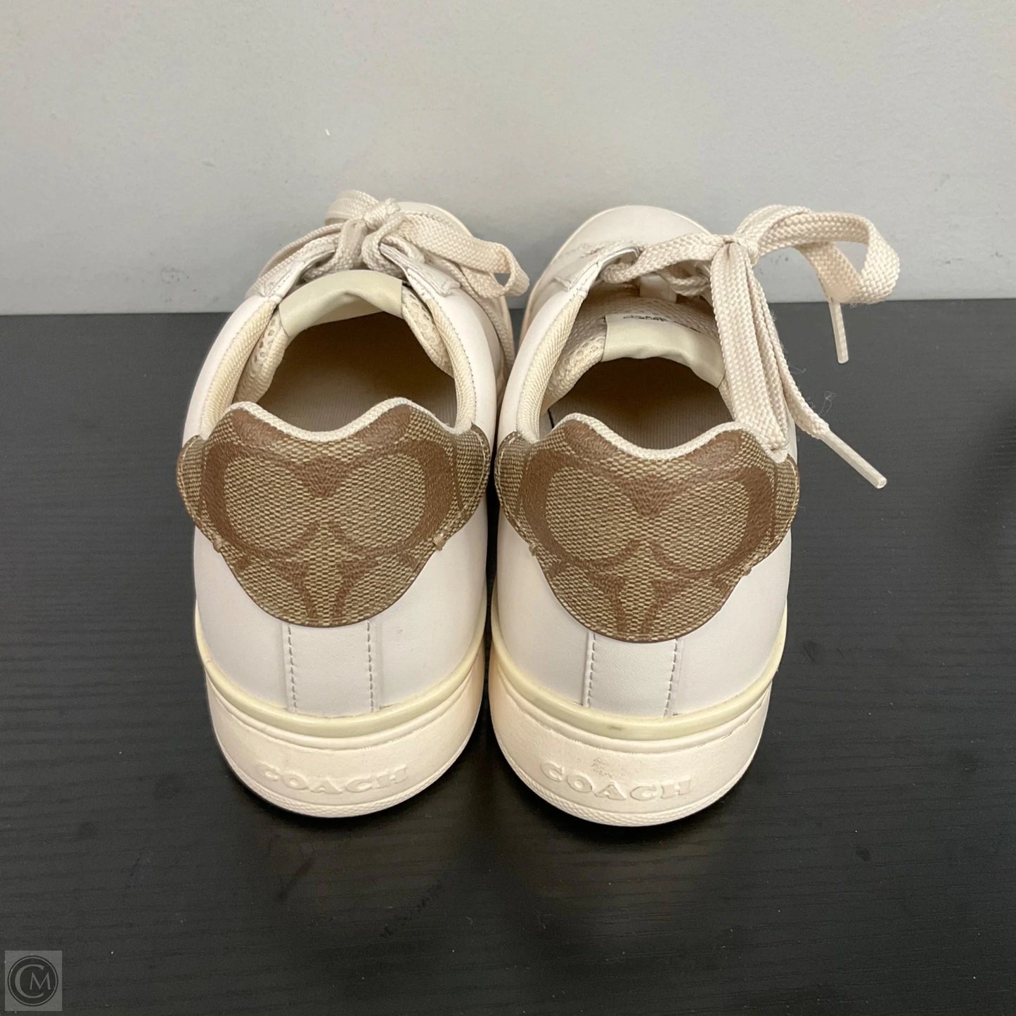 Shoes Designer By Coach In Cream, Size: 9