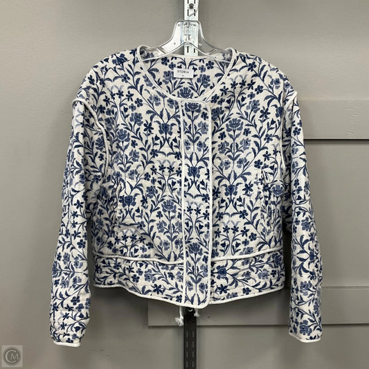 Jacket Other By Storia In Floral Print, Size: M