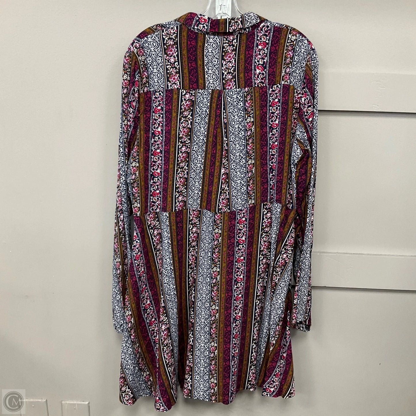 Dress Casual Midi By Natural Life In Multi-colored, Size: L