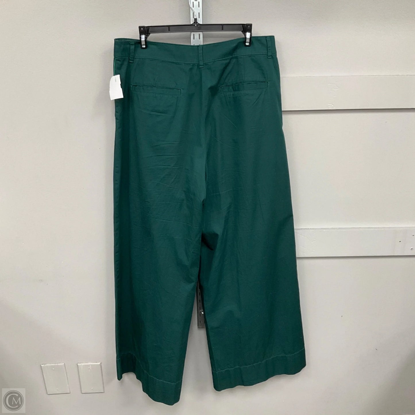 Pants Wide Leg By Loft In Green, Size: 10