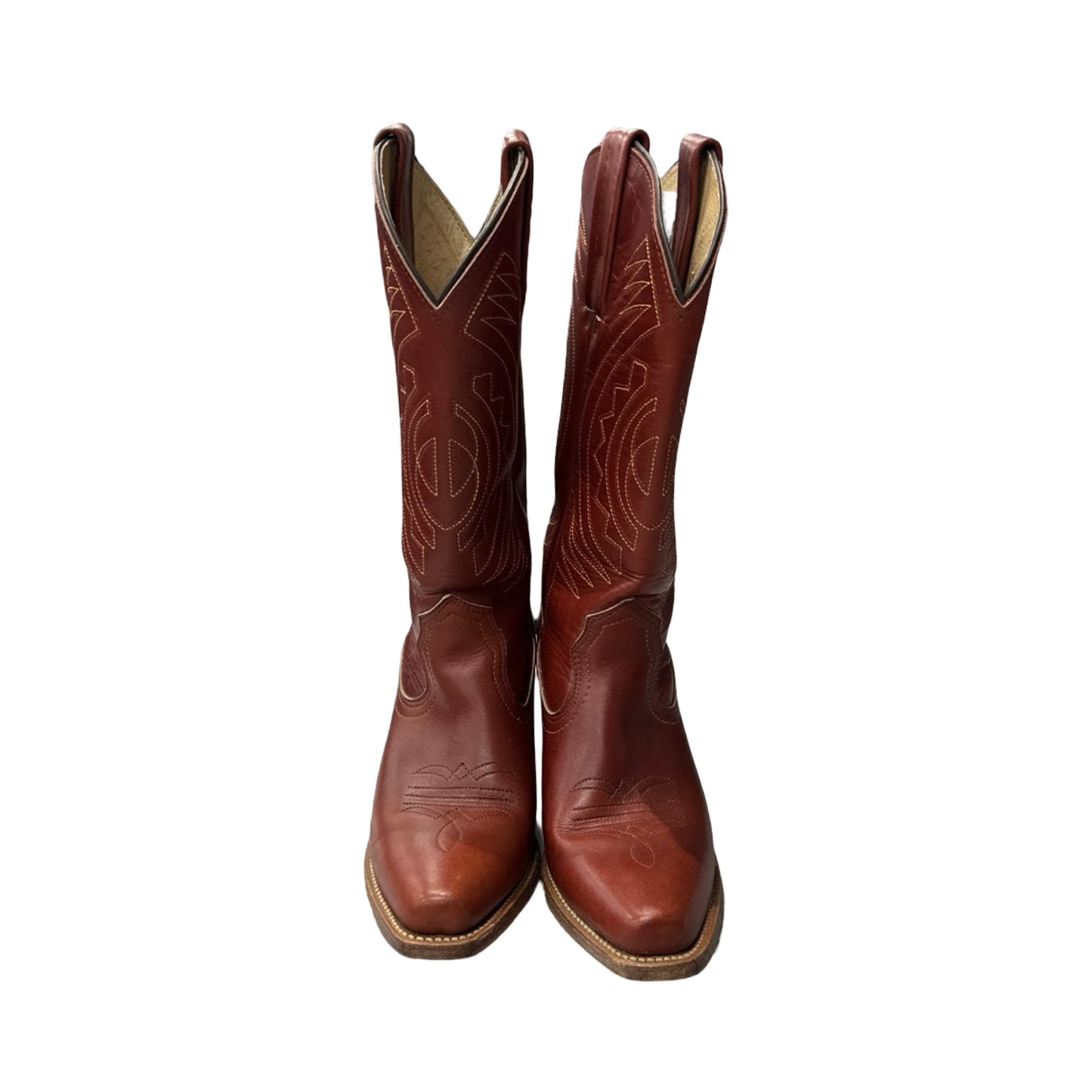 Boots Western By Frye In Red, Size: 6