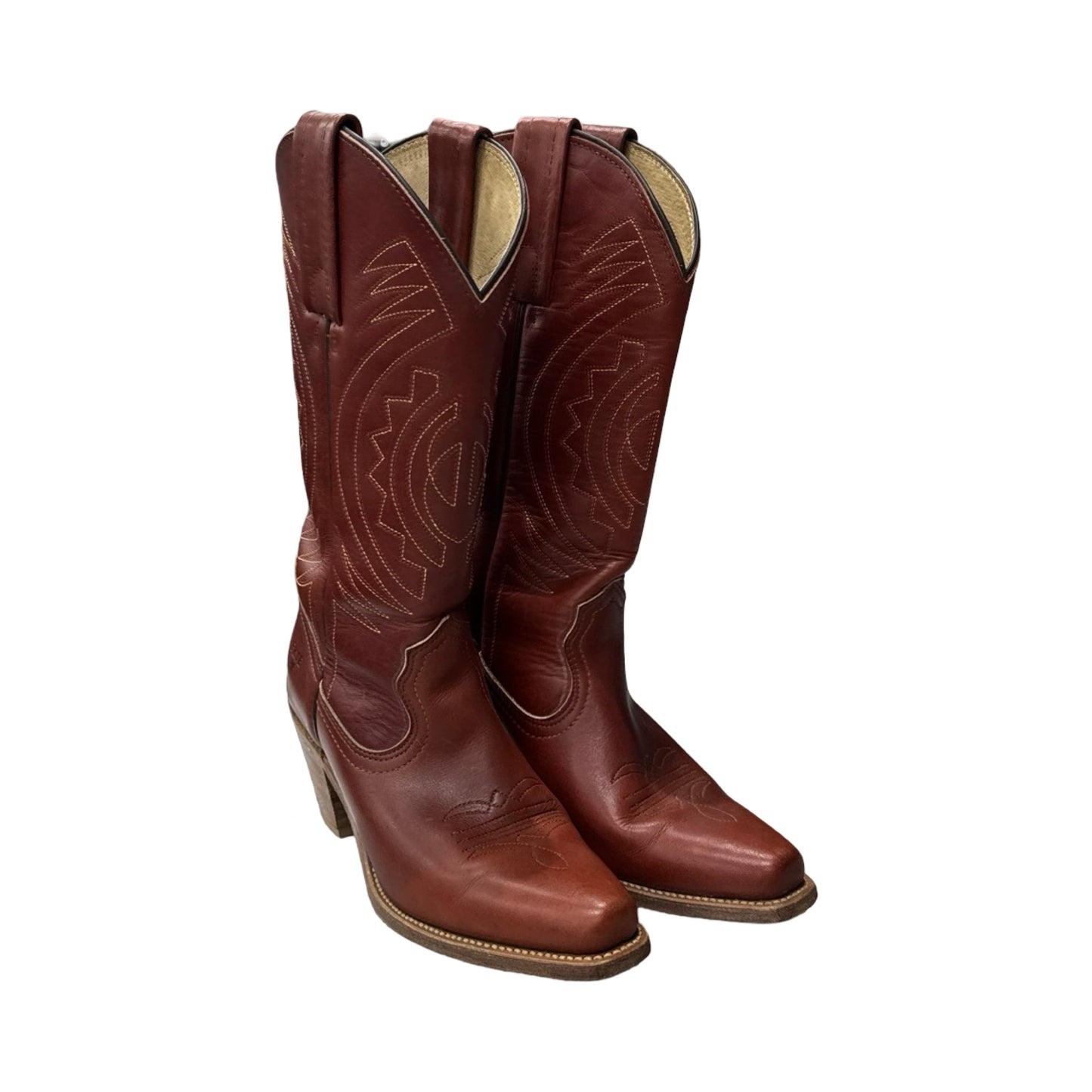 Boots Western By Frye In Red, Size: 6