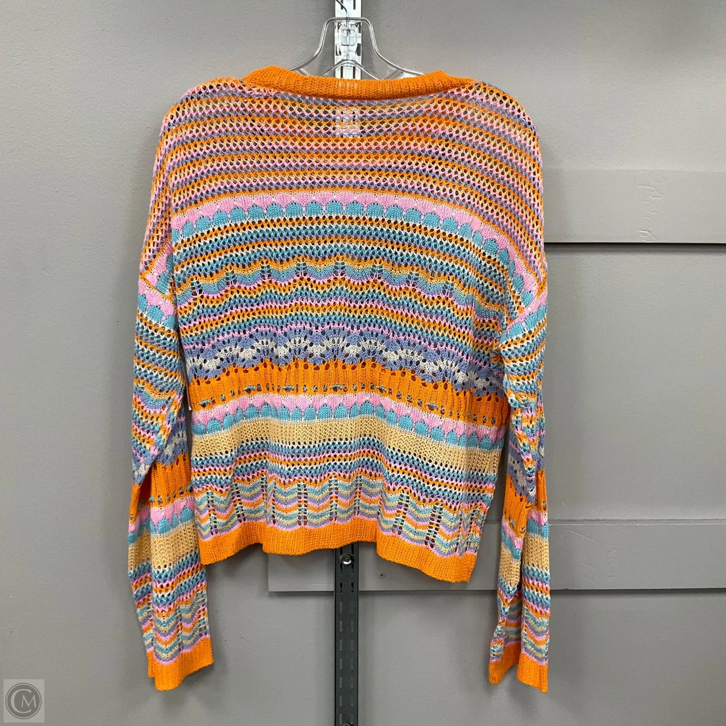 Top Long Sleeve By Clothes Mentor In Multi-colored, Size: L