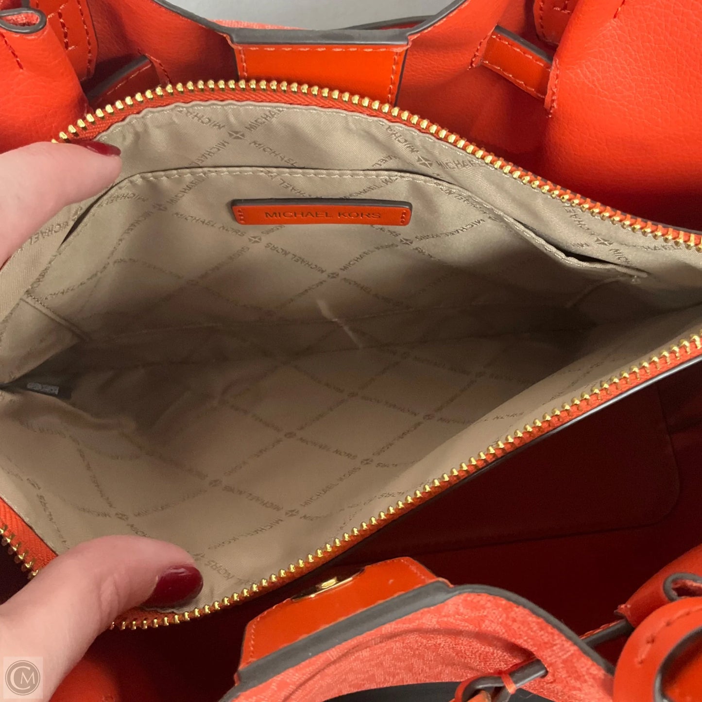 Handbag Designer By Michael Kors, Size: Medium