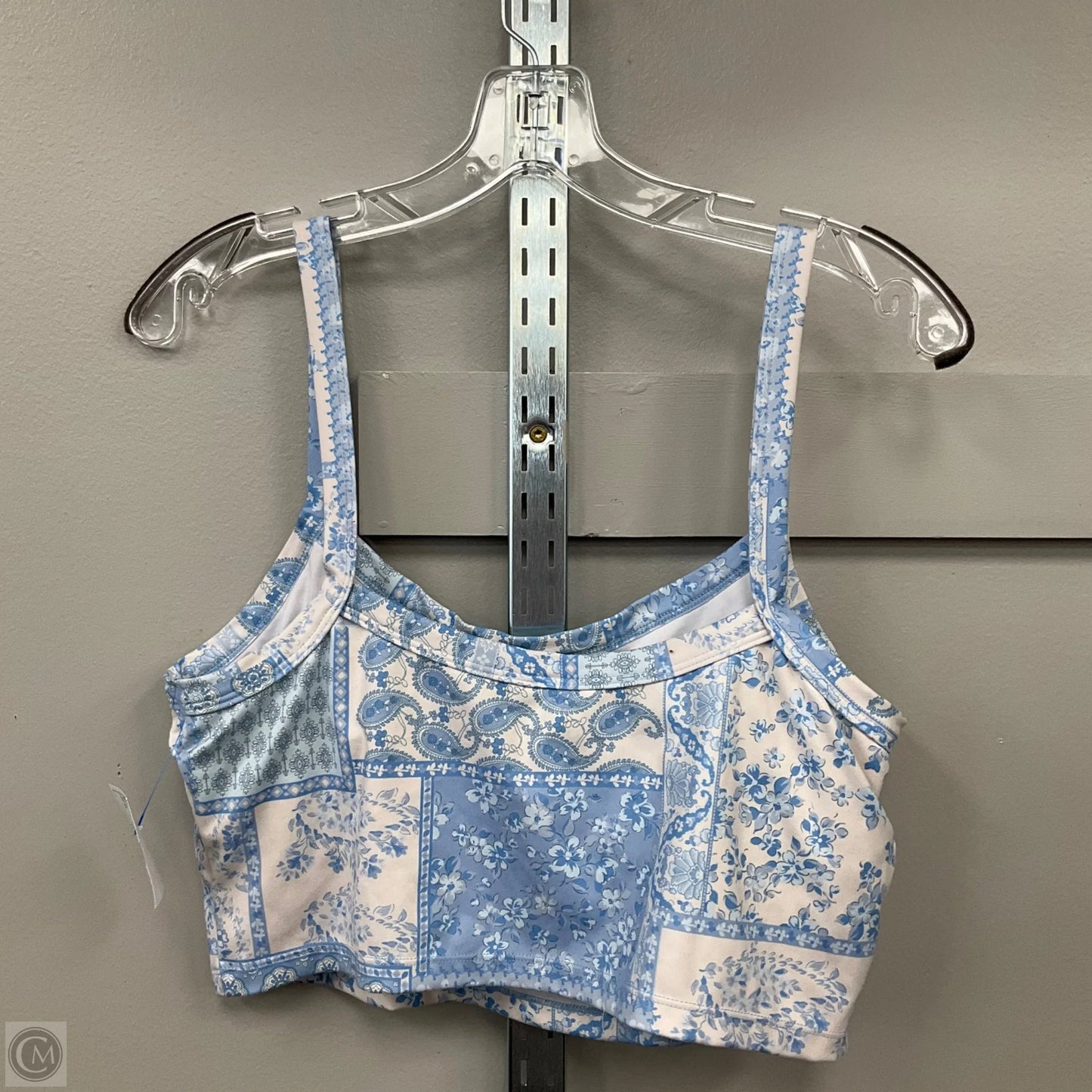 Athletic Tank Top By As Revival In Blue, Size: Xl