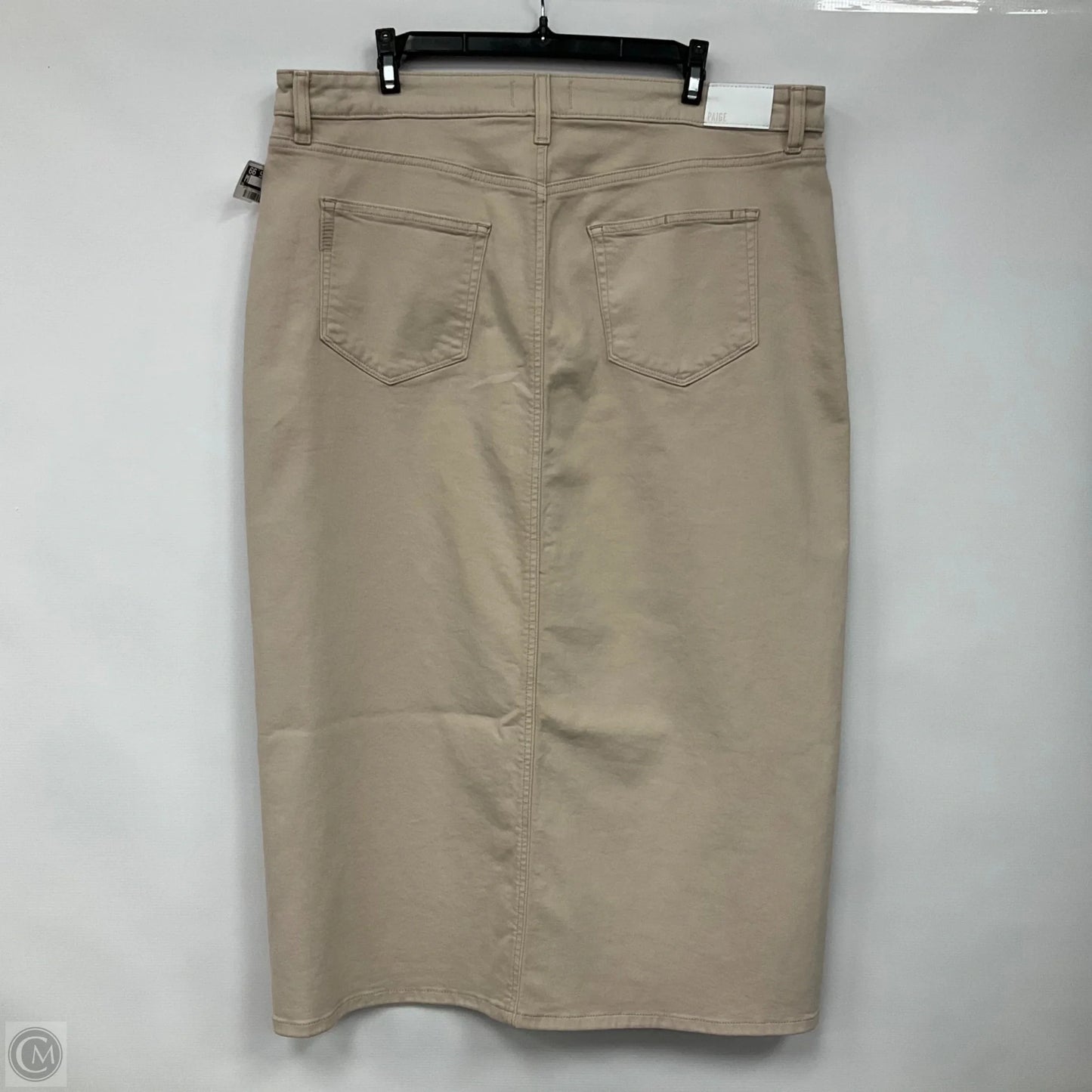 Skirt Midi By Paige In Beige, Size: 18