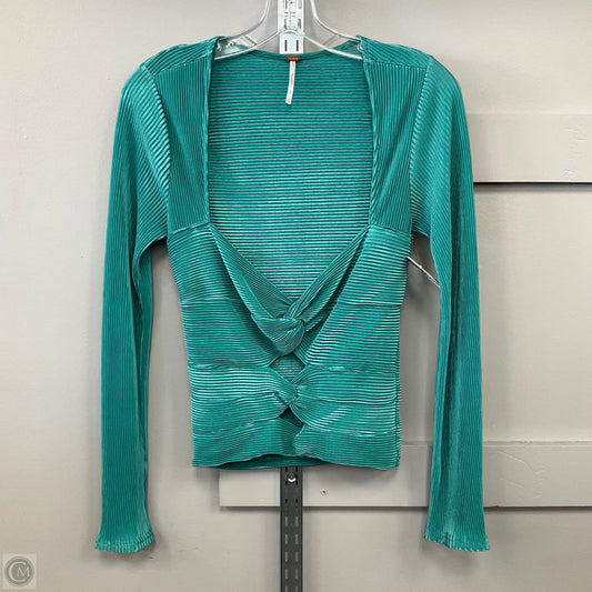 Top Long Sleeve Basic By Free People In Green, Size: S
