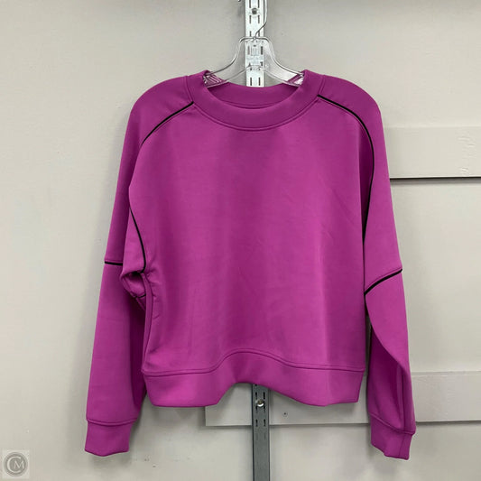 Sweatshirt Crewneck By All In Motion In Purple, Size: M