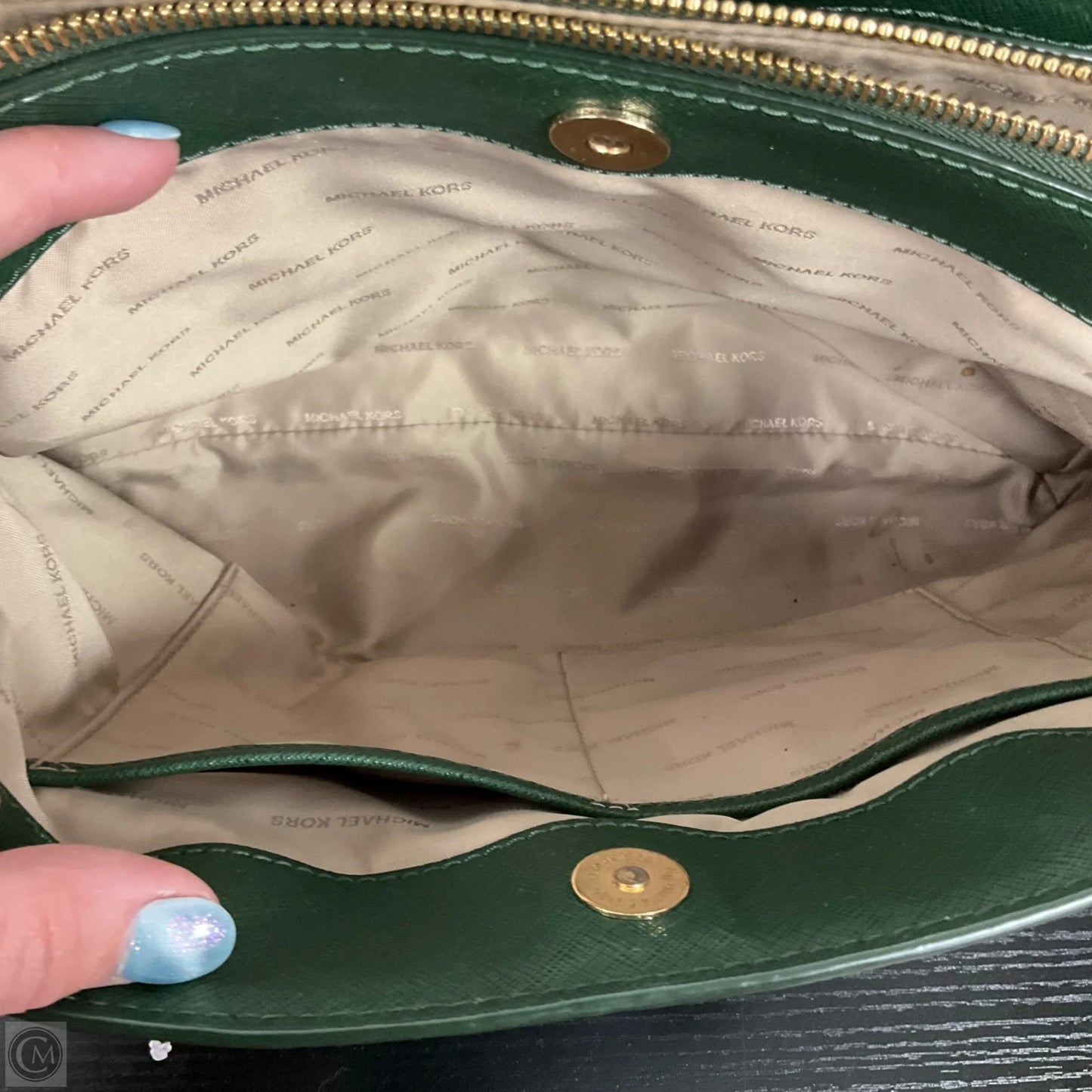 Handbag Designer By Michael Kors, Size: Medium