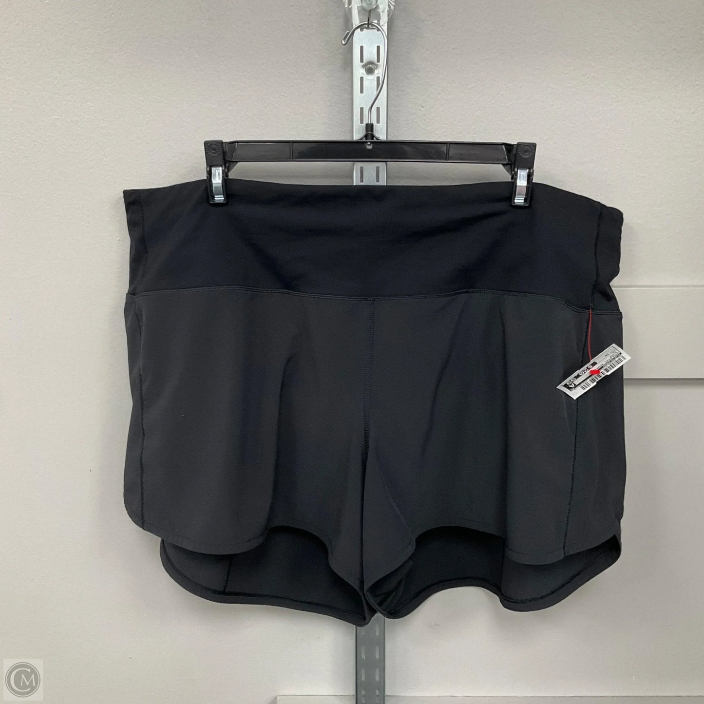 Athletic Shorts By Lululemon In Black, Size: 16