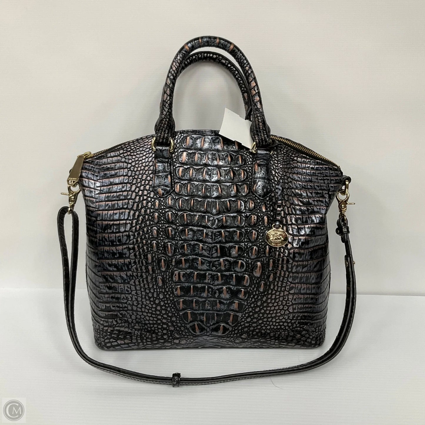 Handbag Designer By Brahmin, Size: Medium