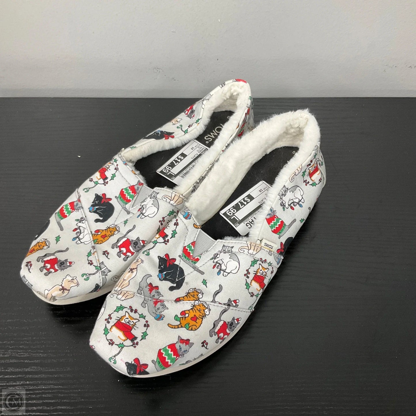 Shoes Flats By Toms In White, Size: 10