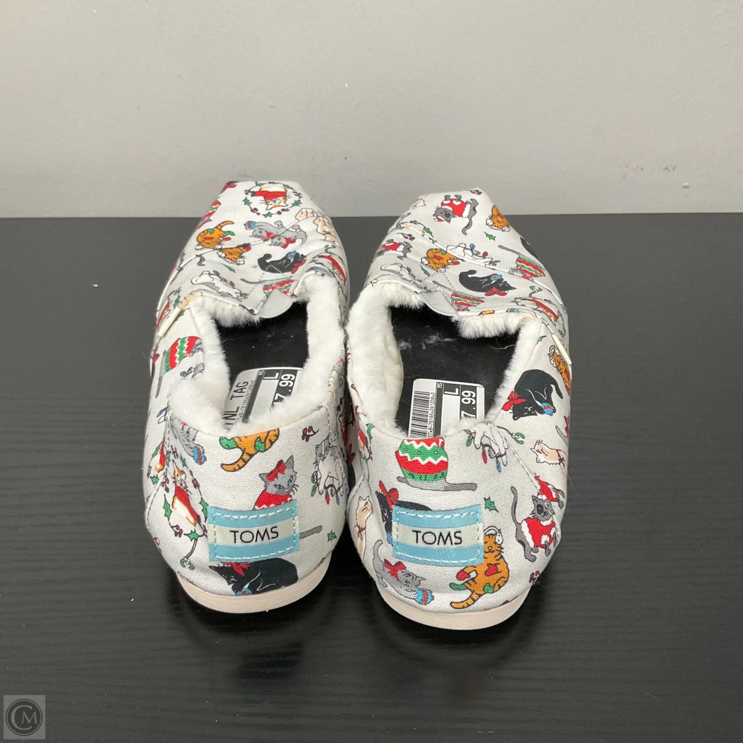 Shoes Flats By Toms In White, Size: 10