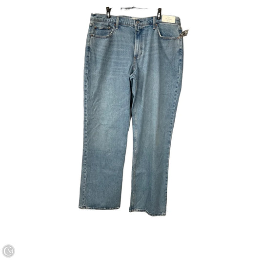Jeans Straight By Abercrombie And Fitch, Size: 14