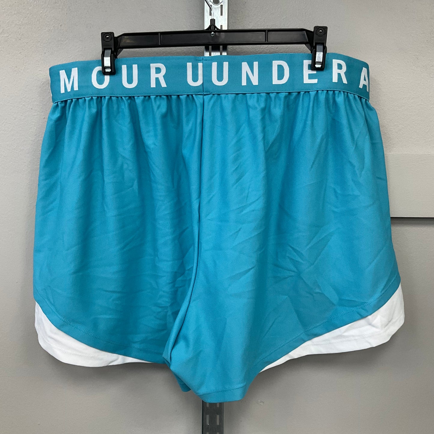 Athletic Shorts By Under Armour In Blue, Size: 1x