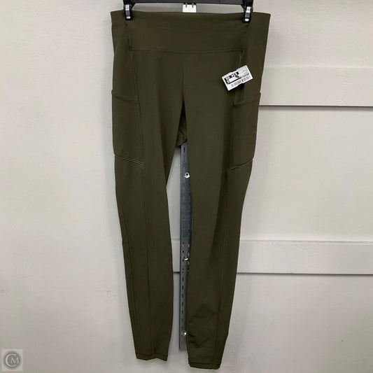 Athletic Pants By Lululemon In Green, Size: 6