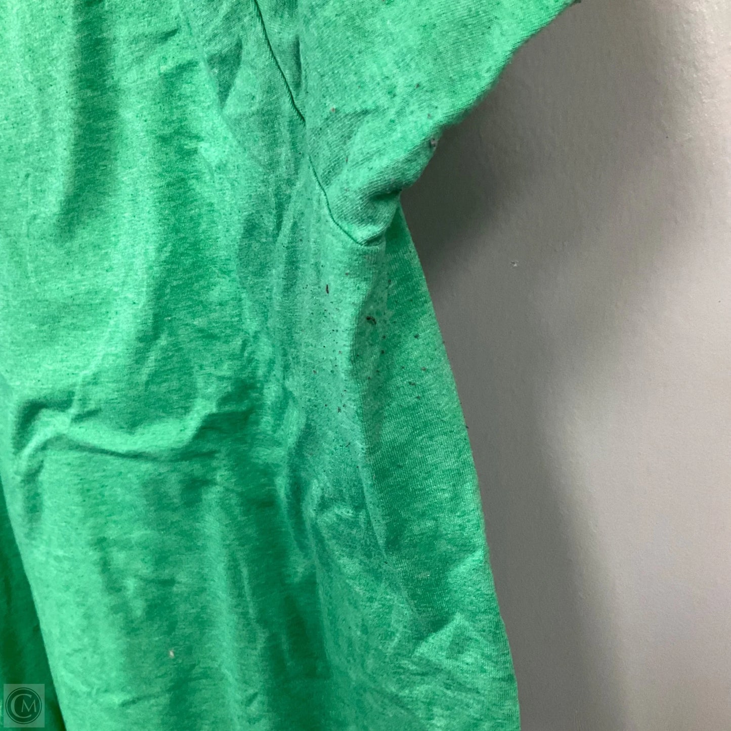 Top Short Sleeve By Clothes Mentor In Green, Size: L