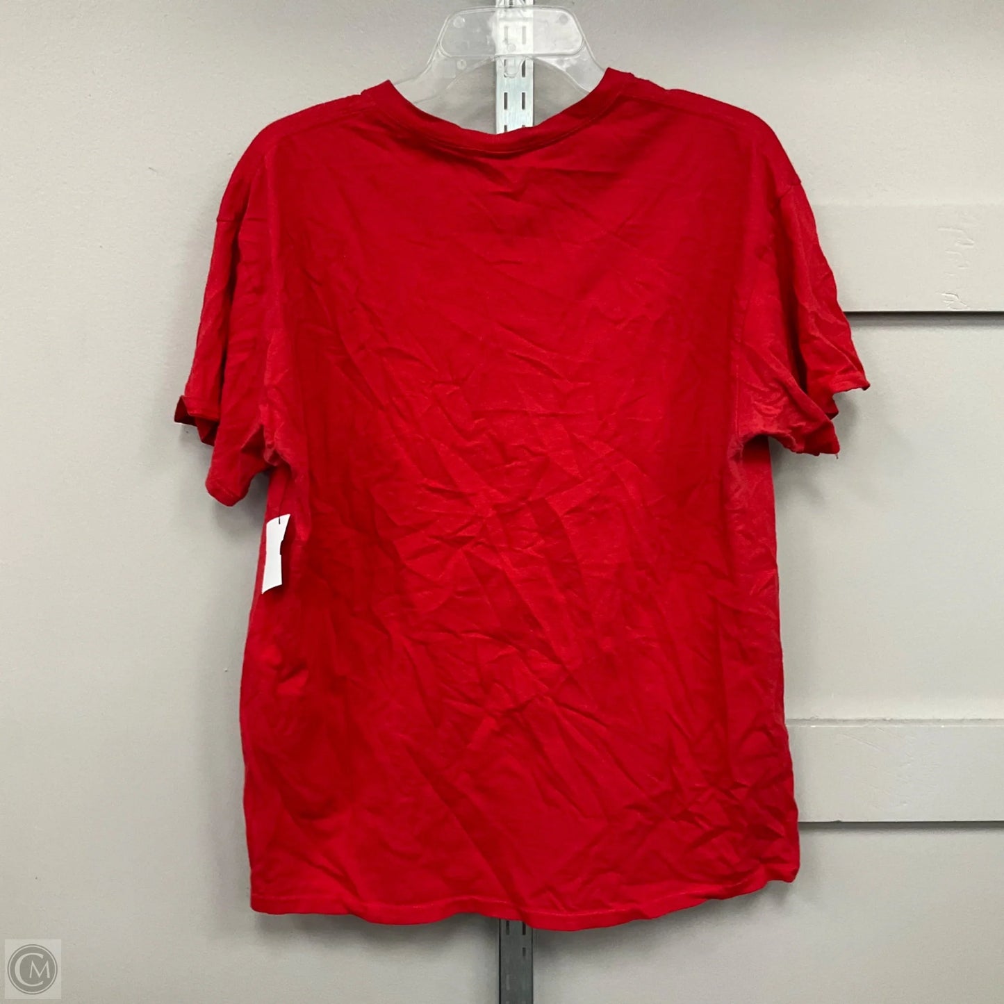 Top Short Sleeve By Clothes Mentor In Red, Size: M