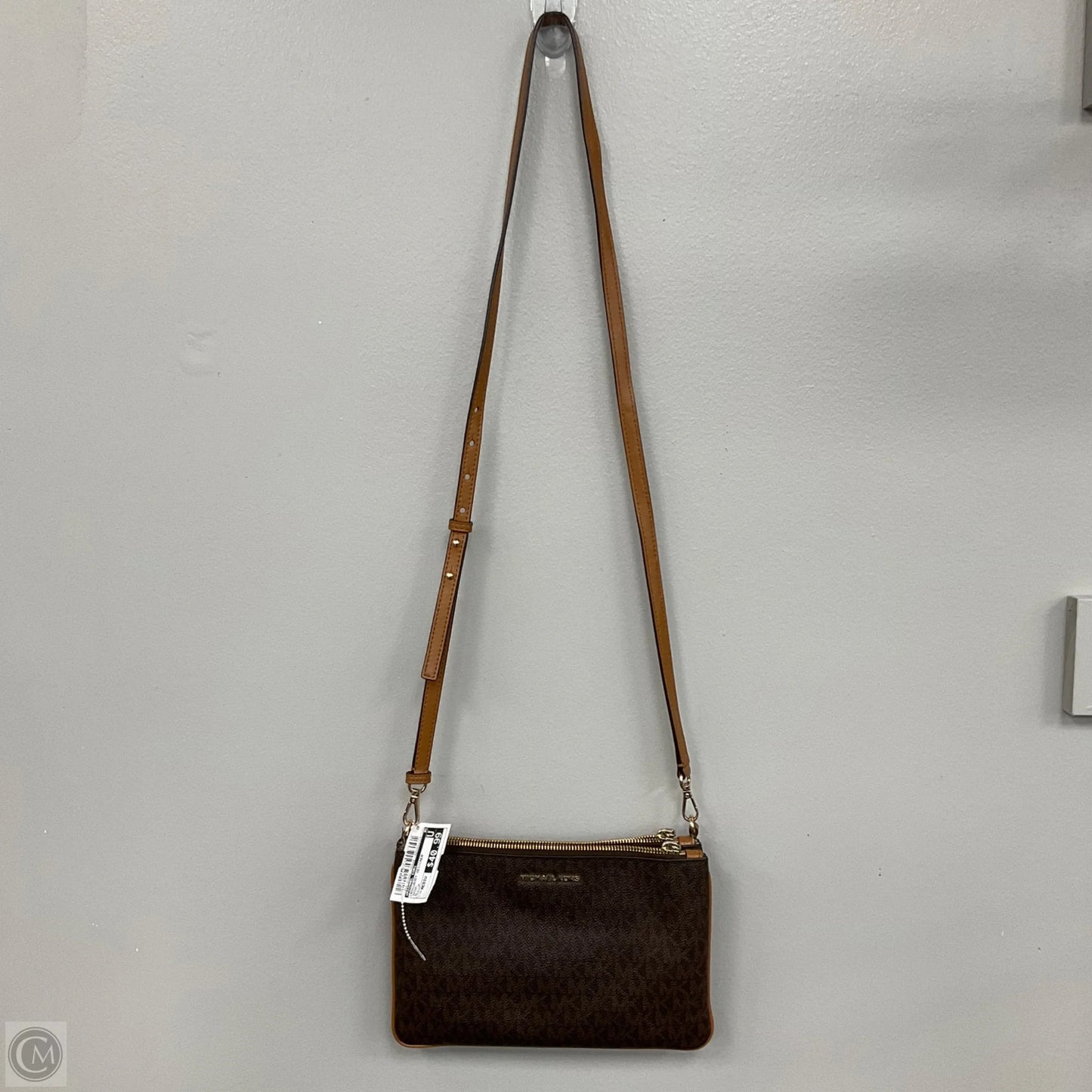 Crossbody Designer By Michael Kors, Size: Medium