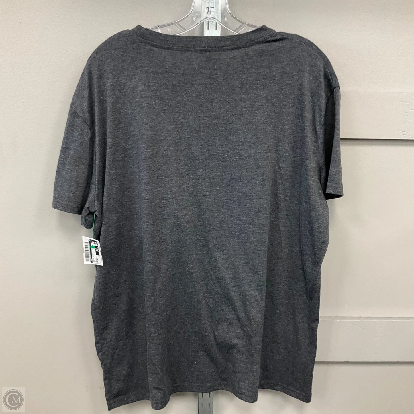Top Short Sleeve Basic By Cmf In Grey, Size: Xxl