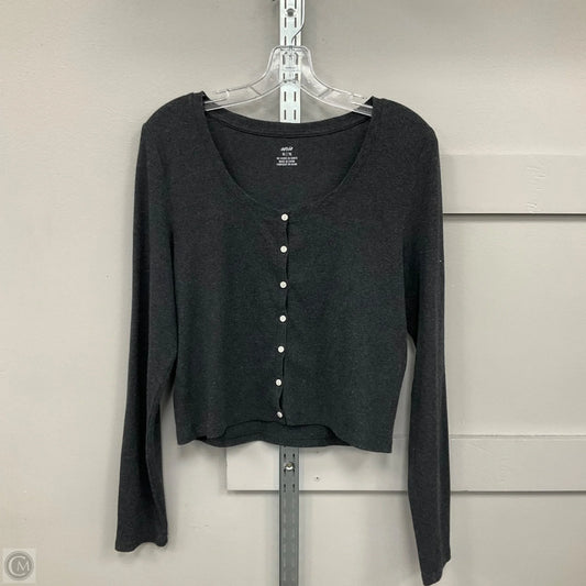 Top Long Sleeve By Aerie In Grey, Size: Xl