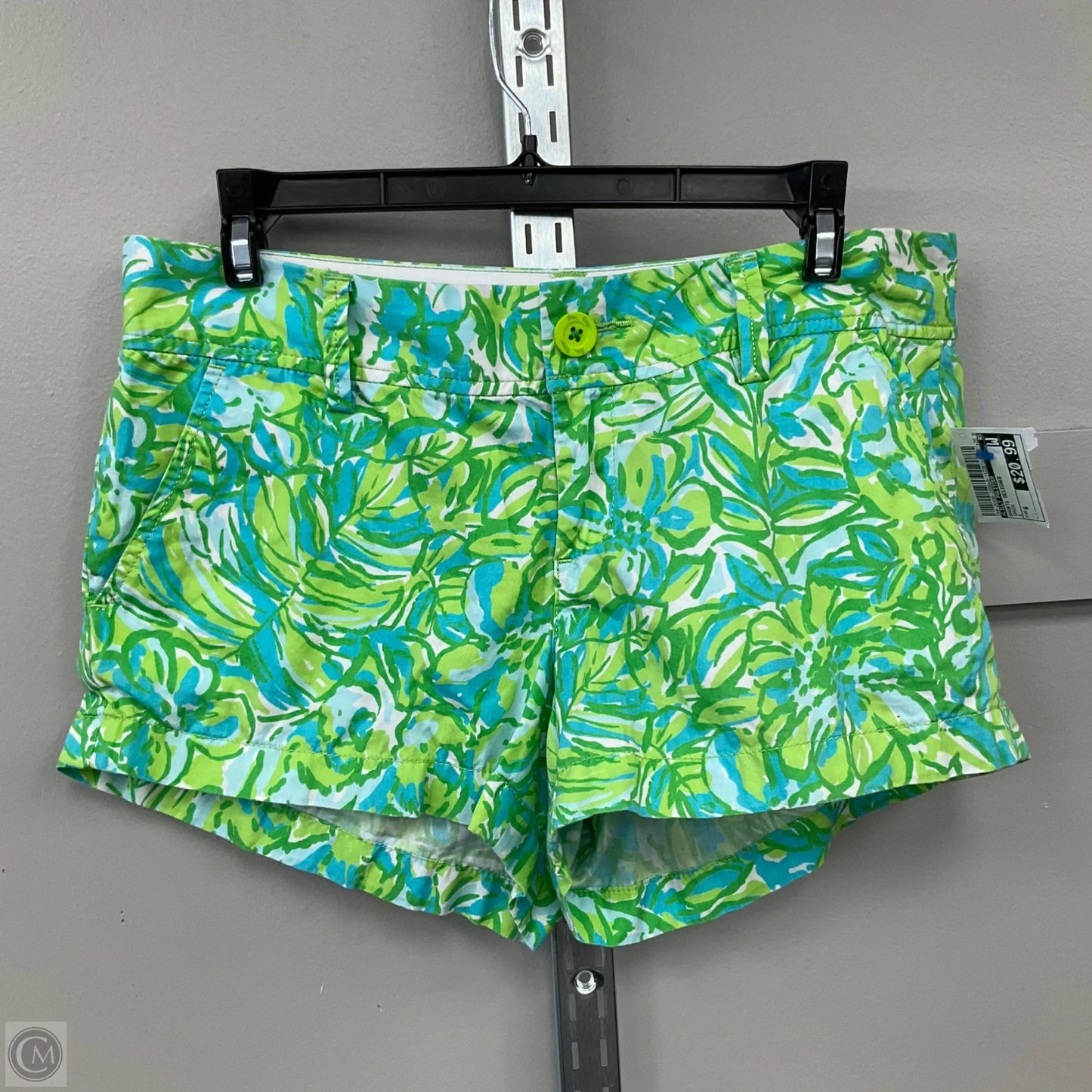 Shorts Designer By Lilly Pulitzer In Green, Size: 6