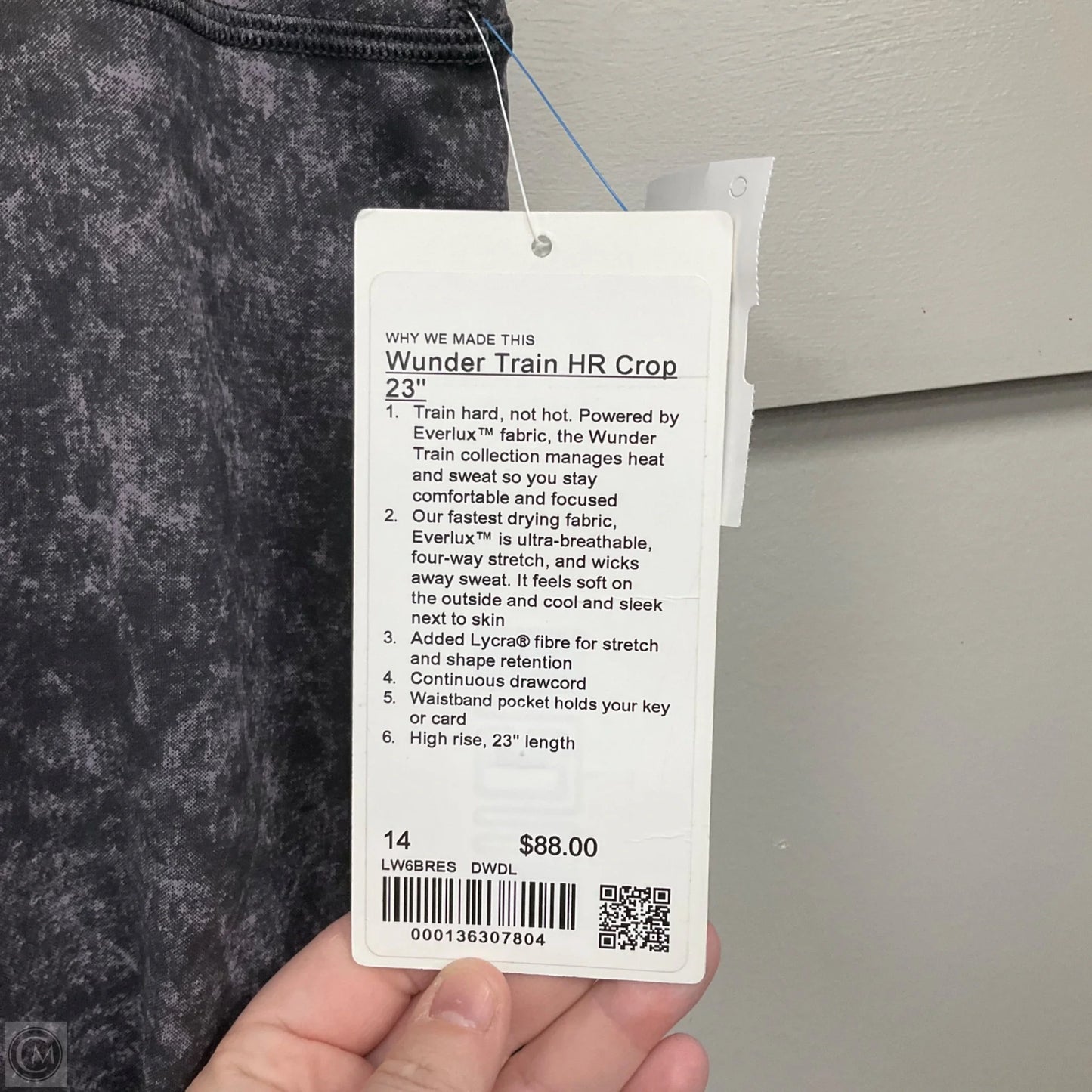 Athletic Leggings By Lululemon In Multi-colored, Size: 14