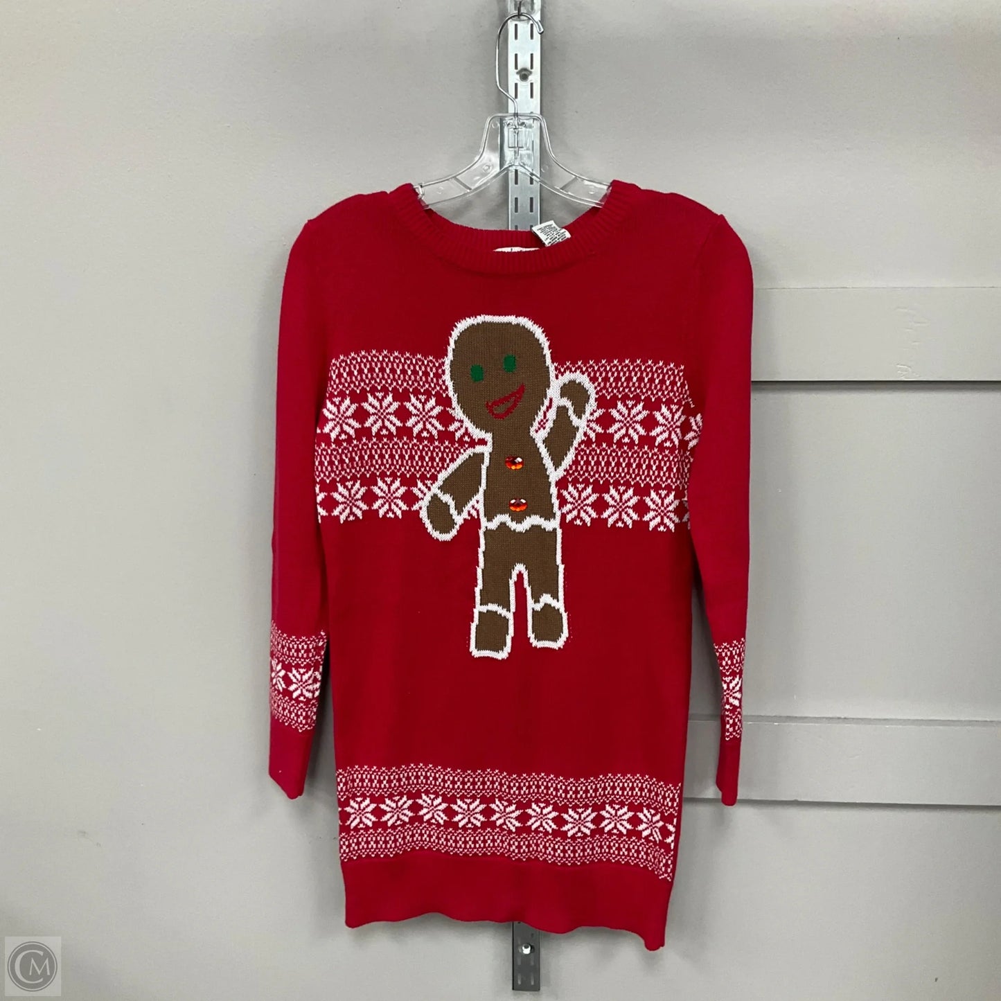 Sweater By Clothes Mentor In Red, Size: S