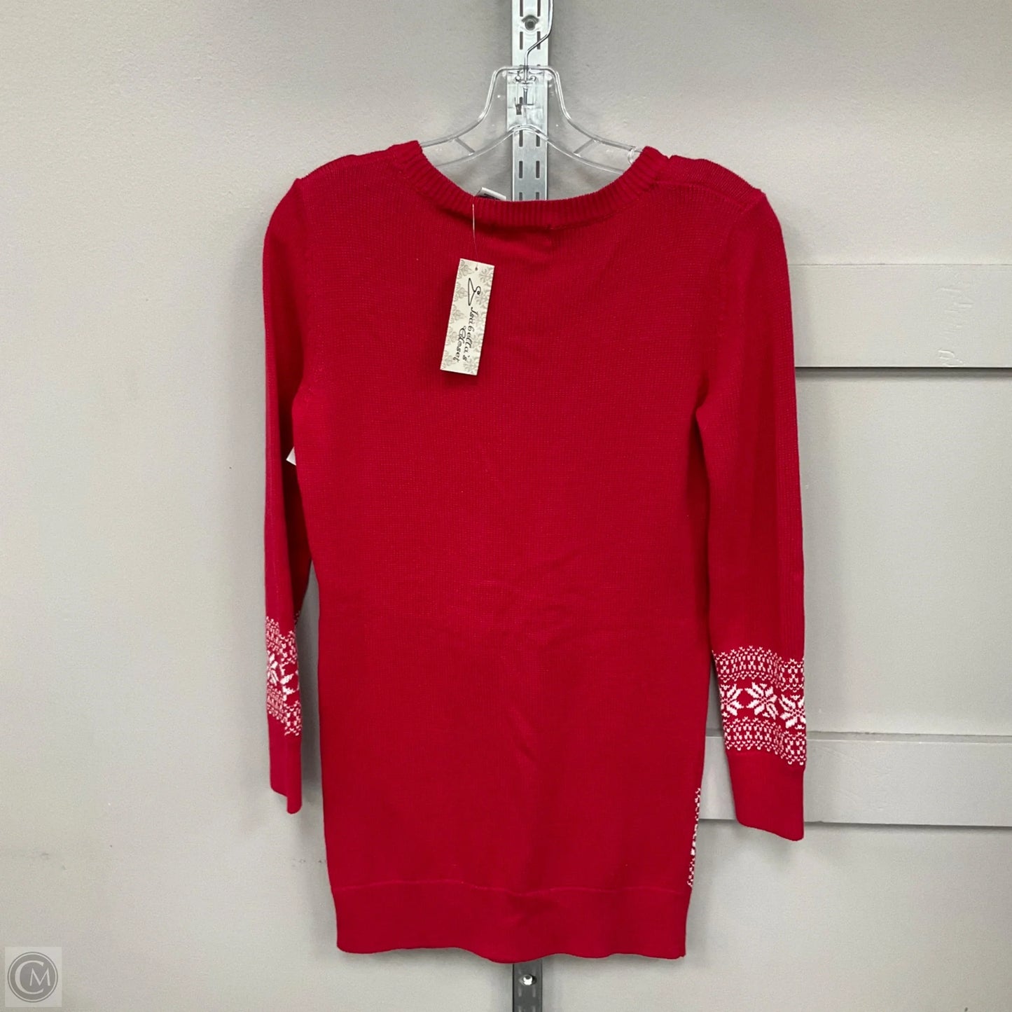 Sweater By Clothes Mentor In Red, Size: S