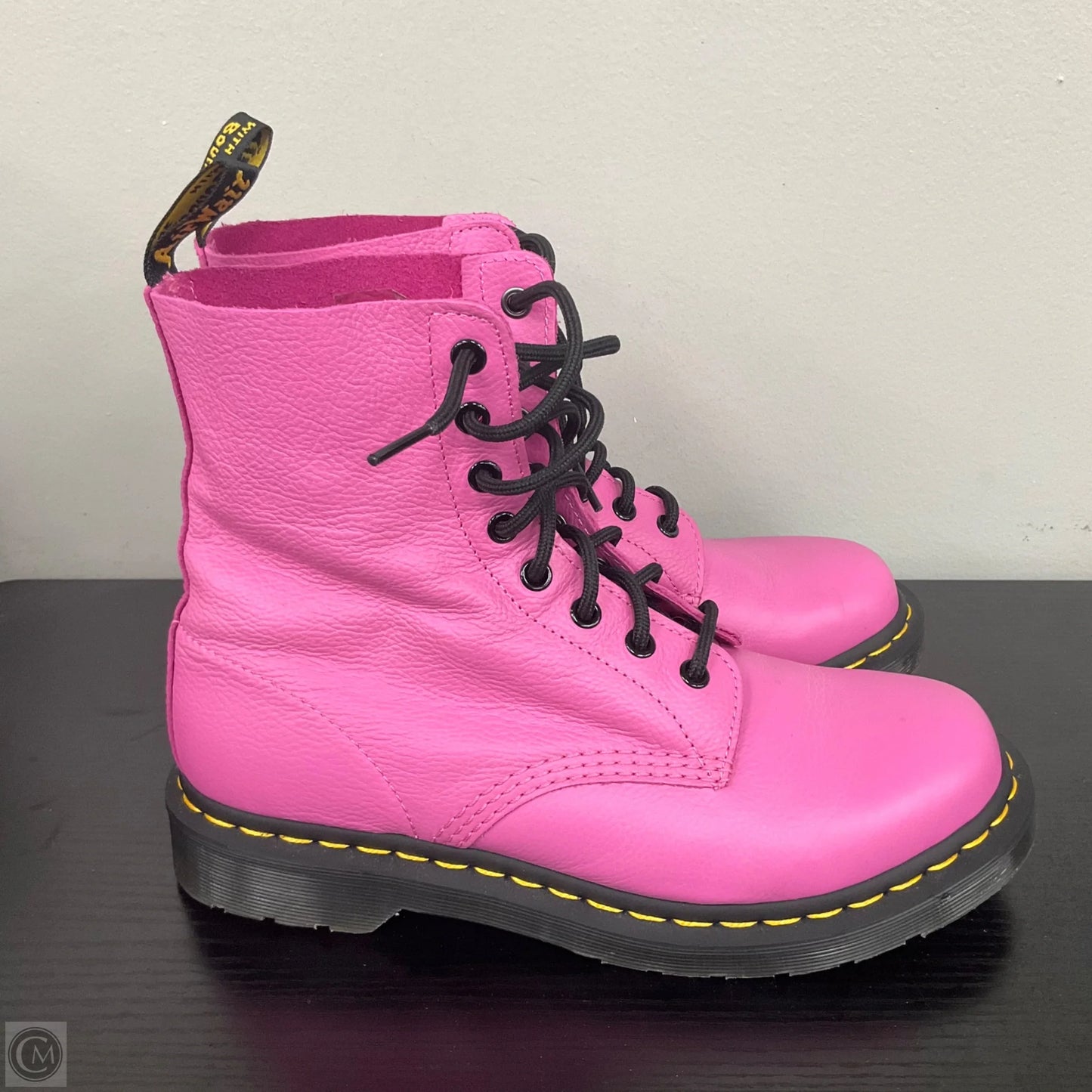 Boots Combat By Dr Martens In Pink, Size: 9