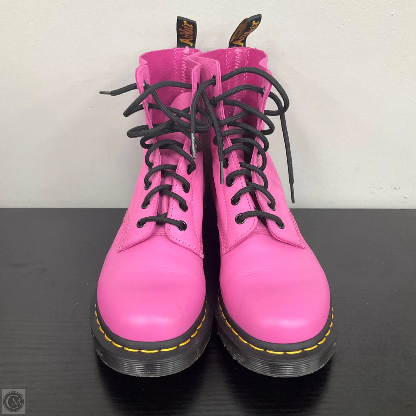 Boots Combat By Dr Martens In Pink, Size: 9