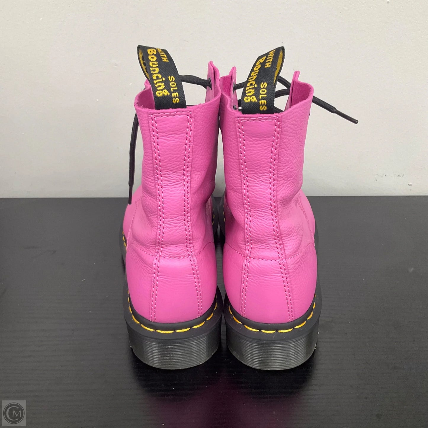 Boots Combat By Dr Martens In Pink, Size: 9