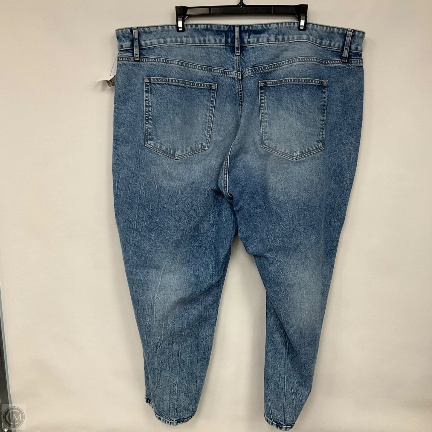 Jeans Wide Leg By Loft In Blue Denim, Size: 22