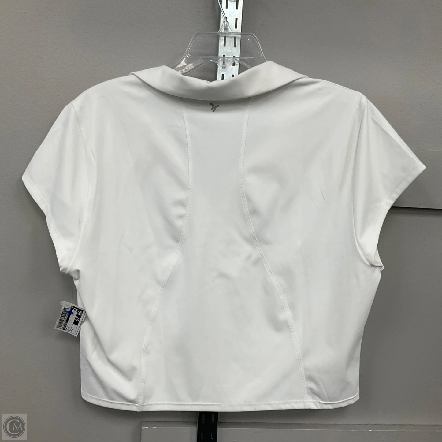 Top Short Sleeve By Tek Gear In White, Size: Xl