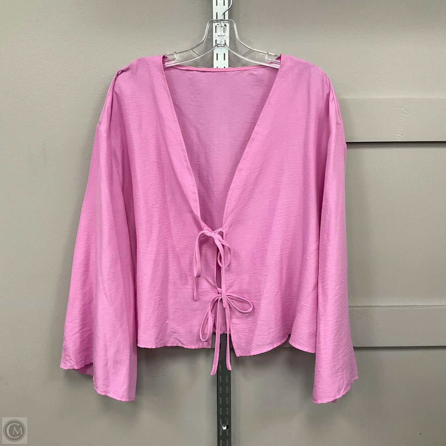 Top Long Sleeve By Shein In Purple, Size: 3x