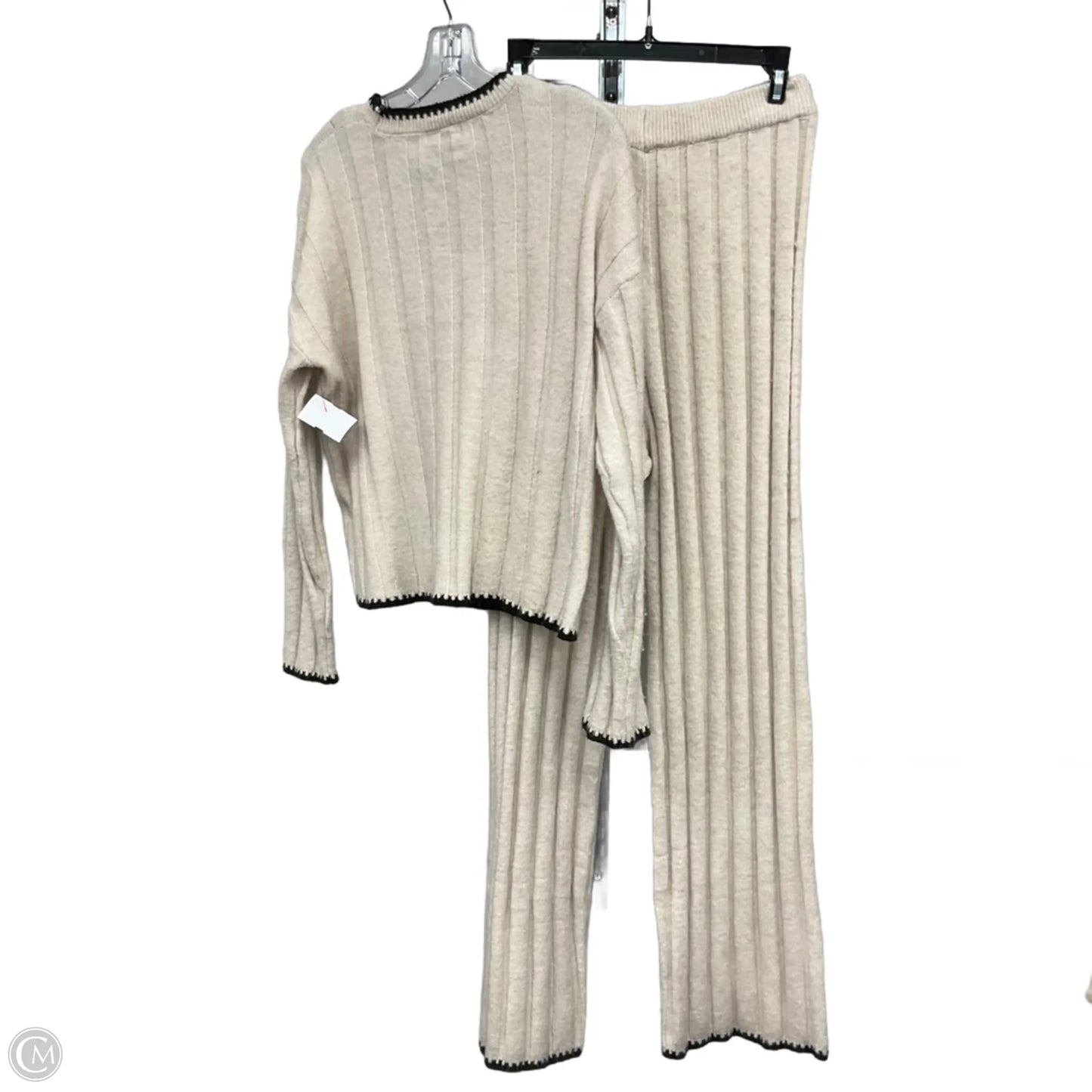 Pants Set 2pc By Sincerely Jules In Tan, Size: L