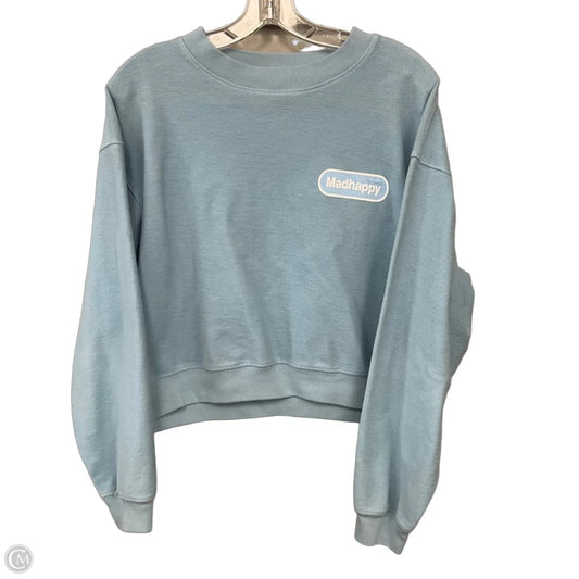 Sweatshirt Crewneck By Cma In Blue, Size: M
