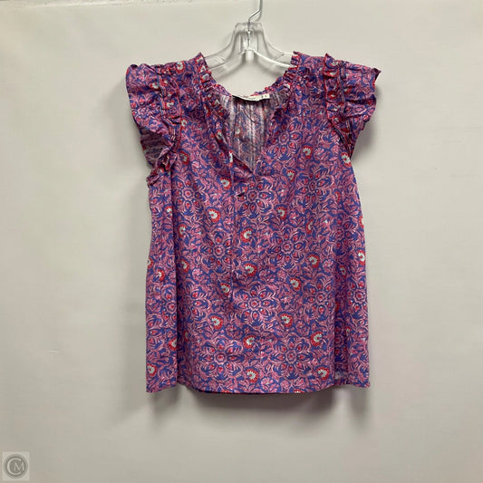 Top Sleeveless By Vineyard Vines In Pink & Purple, Size: S