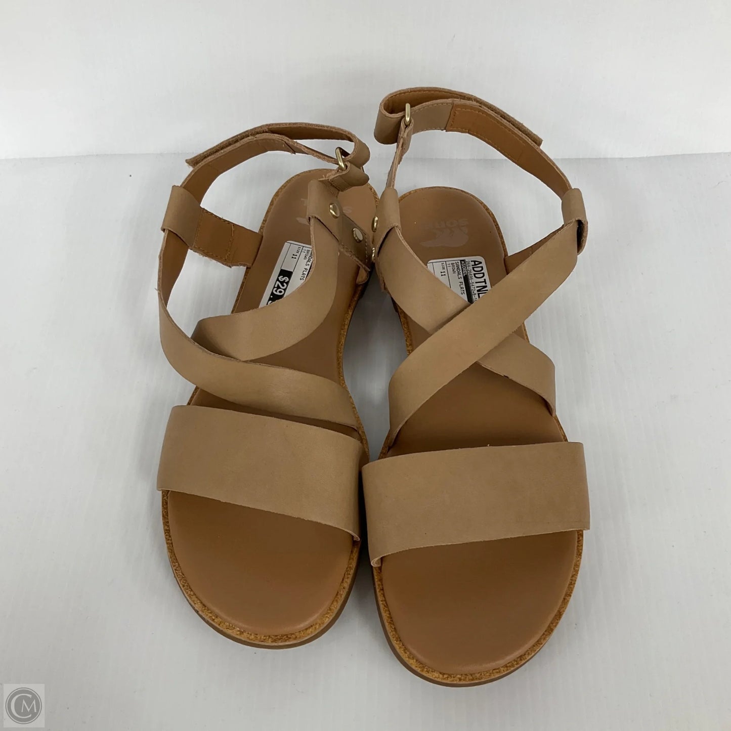 Sandals Flats By Sorel In Brown, Size: 11